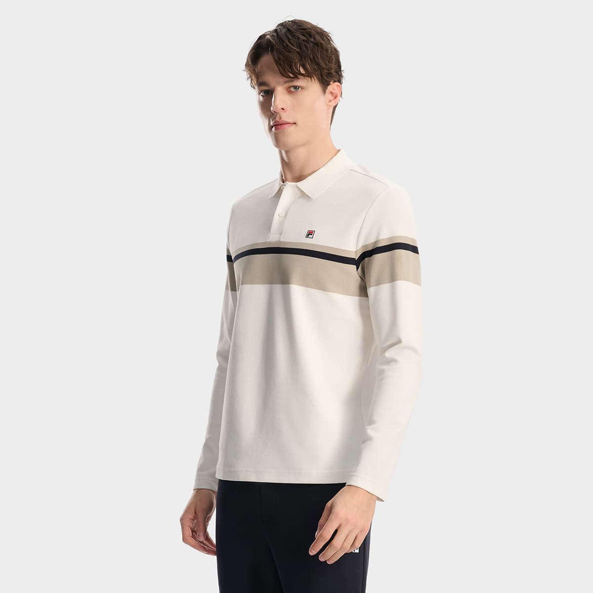 Поло Fila Heritage Polo Мужское Облачный Белый - изображение 5