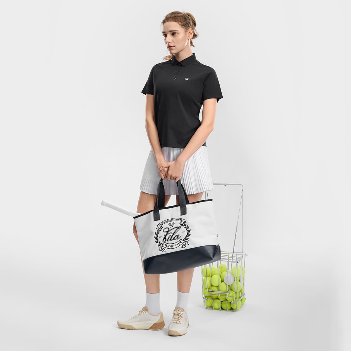 FILA Теннис Поло Женское Легенда Синий - изображение 7