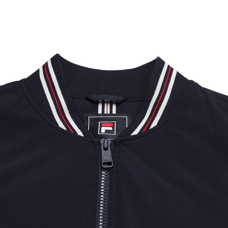 Зимняя куртка пуховик Fila Heritage Пуховая куртка Мужская Легенда Синий - изображение 4