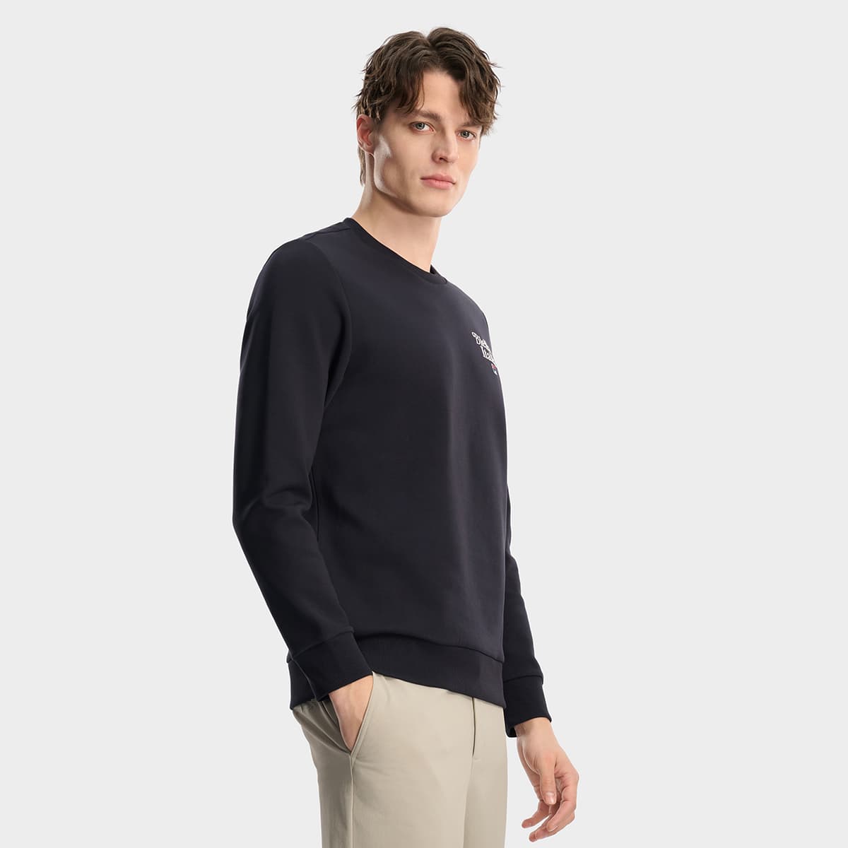 Худи FILA Heritage Толстовка Мужской Легенда Синий - изображение 5