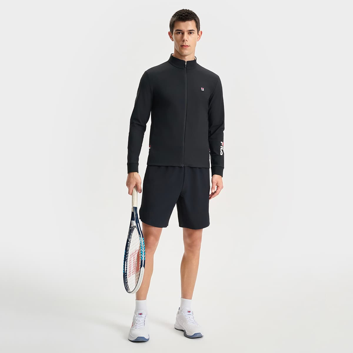 Куртка FILA Мужские черные куртки - изображение 7