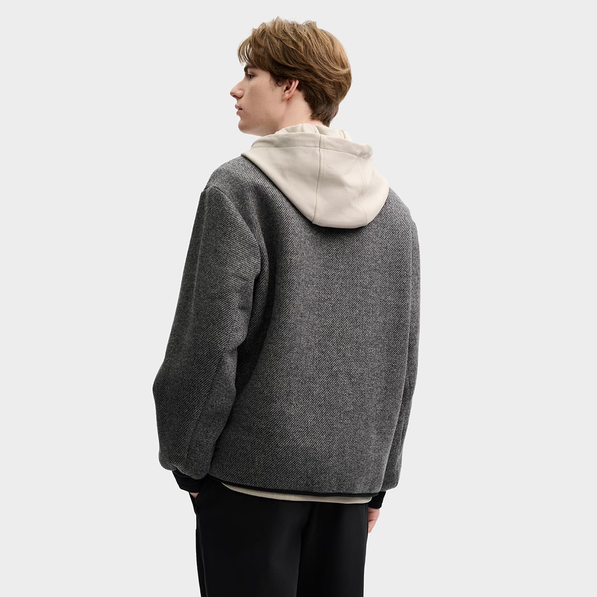 Куртка FILA MODERN HERITAGE Куртка Мужская Фотиния Серый - изображение 4