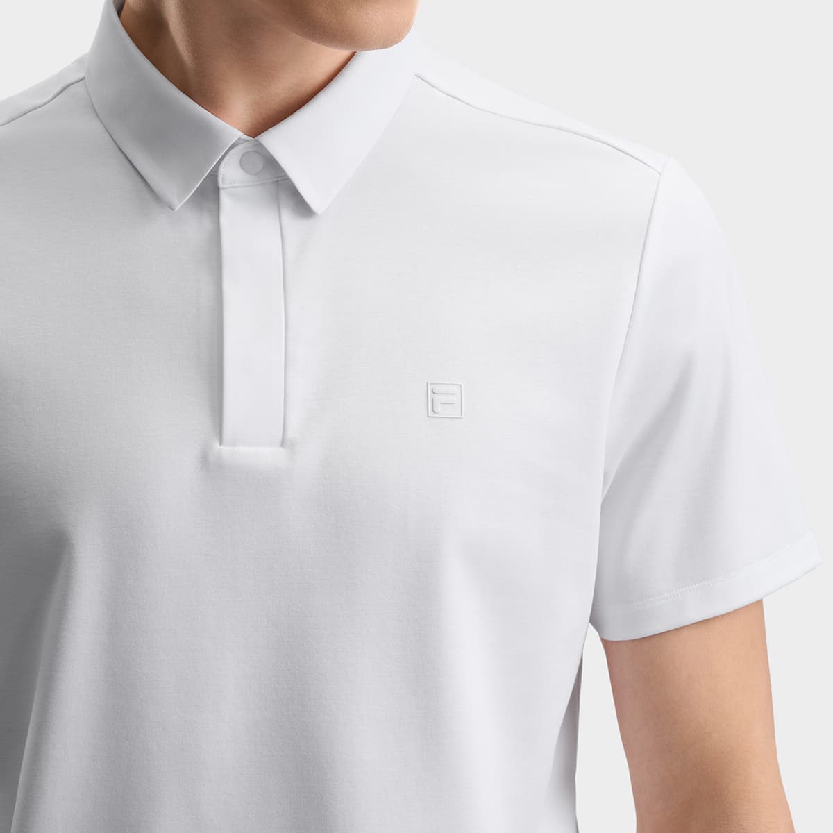 Поло FILA F.C. Polo Мужской Стандартный Белый - изображение 7