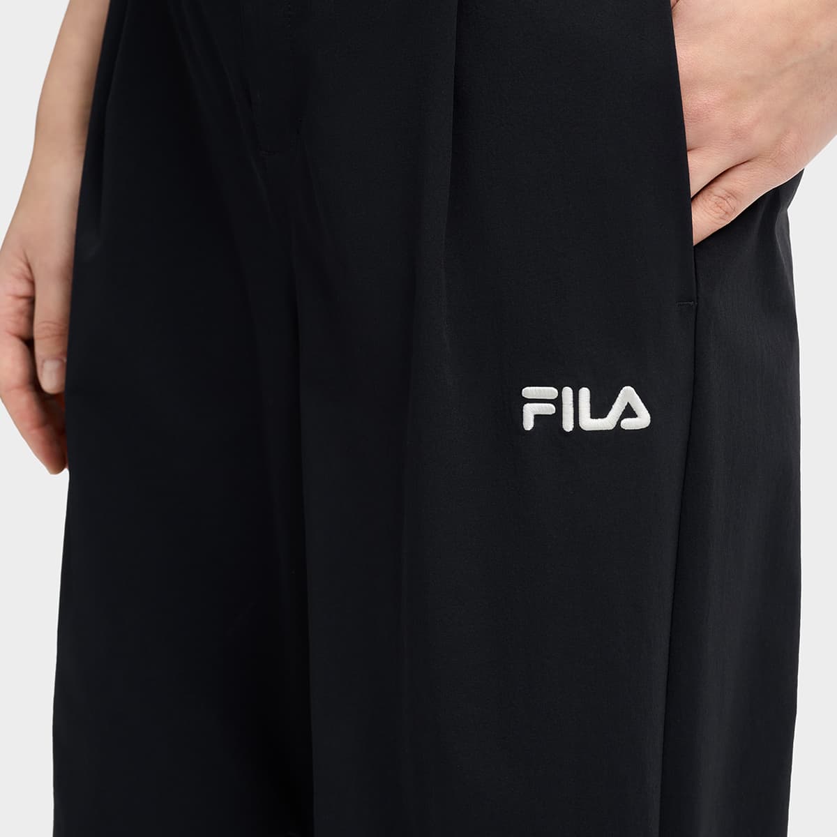 Штаны FILA Повседневные брюки Женские Черный - изображение 5