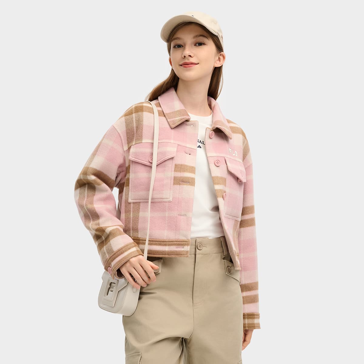 Куртка FILA ORIGINALE Куртки Пальто Женские Глютационный Розовый - изображение 3