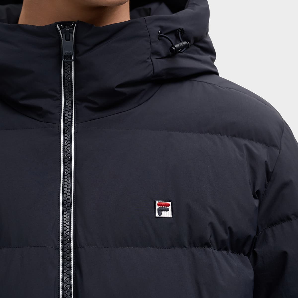 Зимняя куртка Fila Heritage Пуховик Мужской Легендарный синий - изображение 7