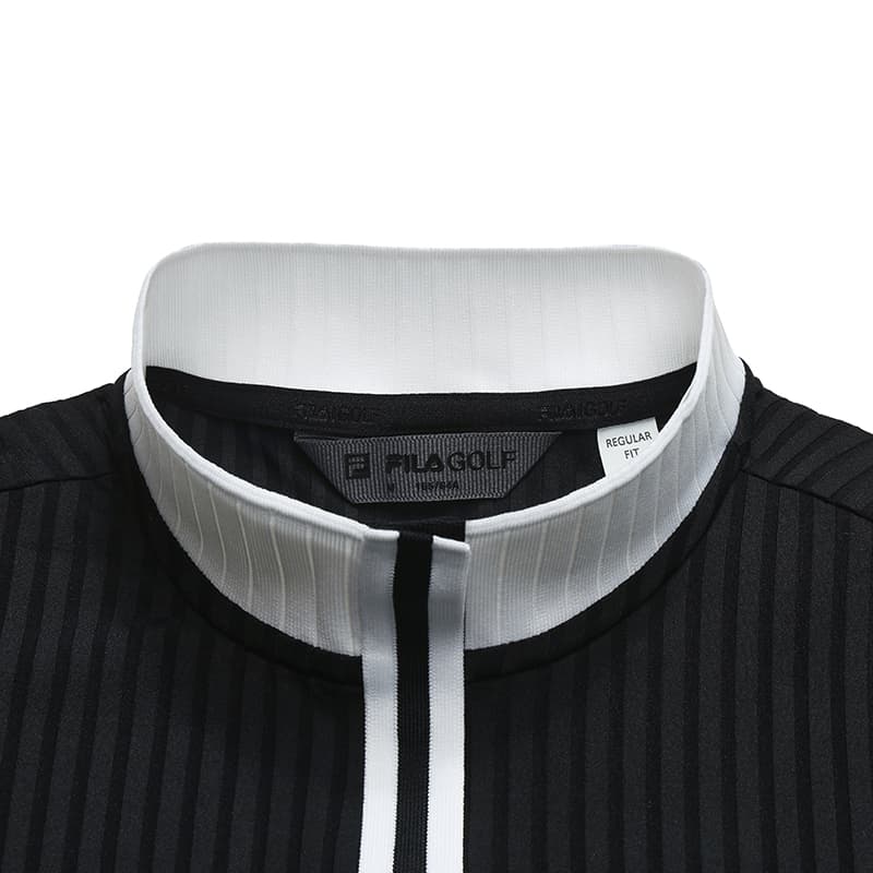 Футболка FILA Гольф T-Рубашка Женская Темно-Черная - изображение 5