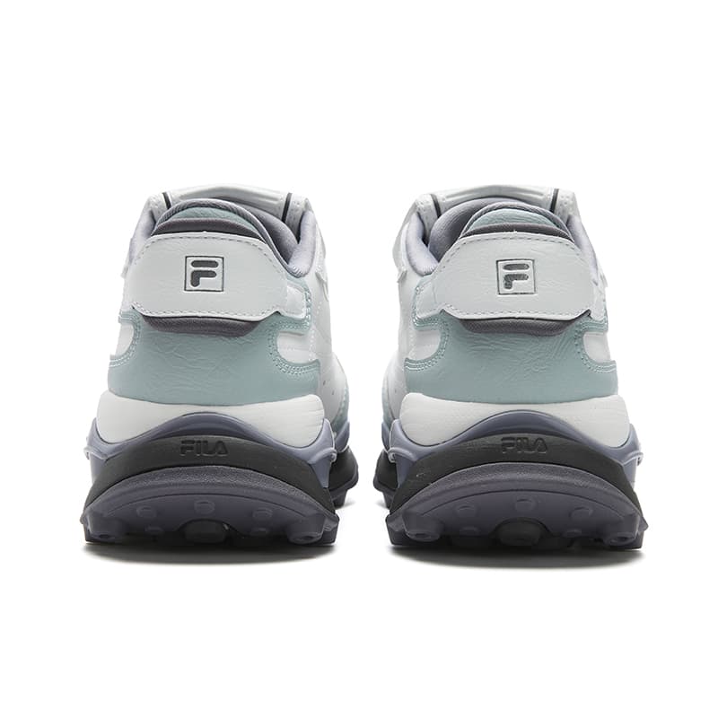 Кроссовки FILA KM2 Low Топ Повседневная обувь Женская Белая Синяя - изображение 5