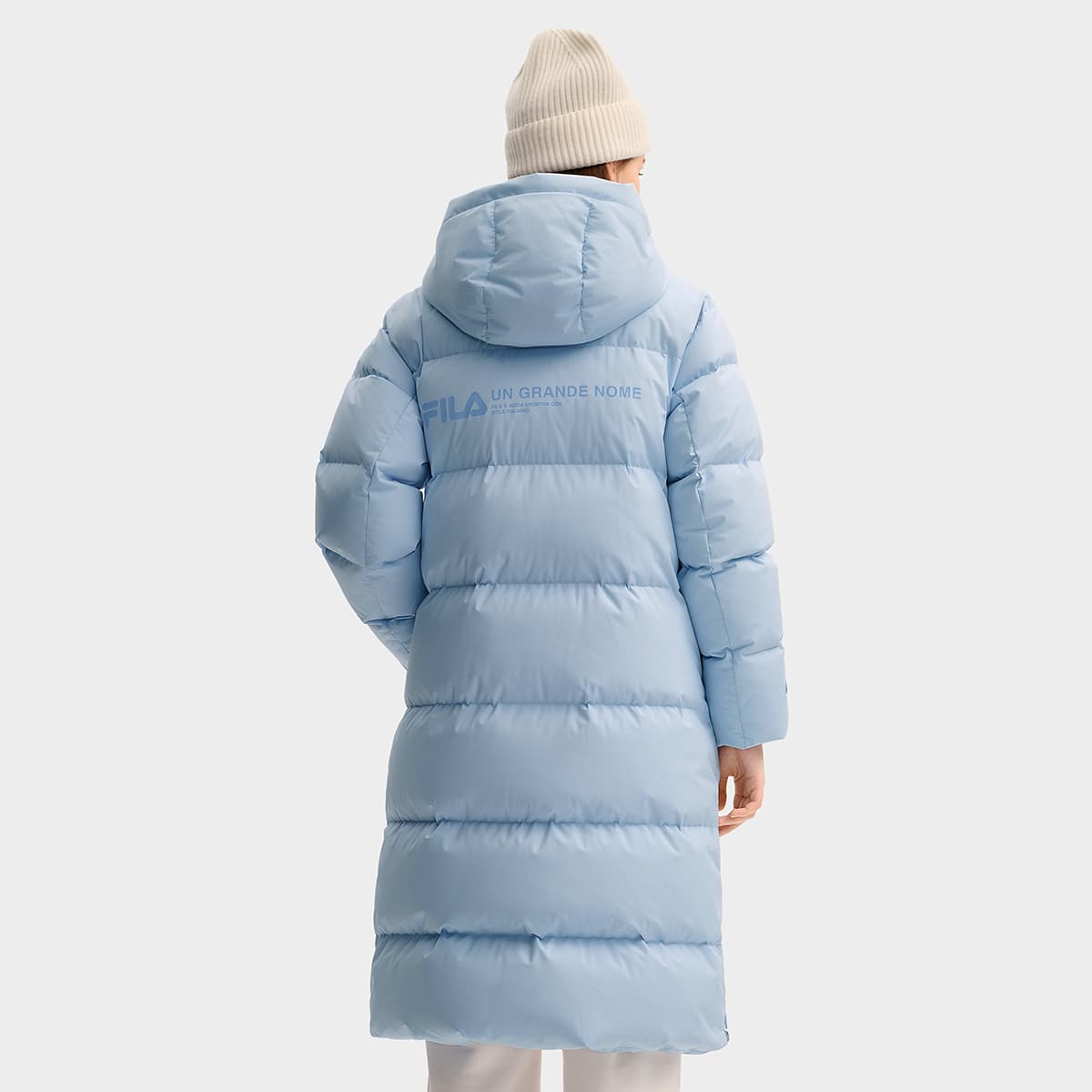Пуховик FILA ORIGINALE Пуховик Женский Синий - изображение 4