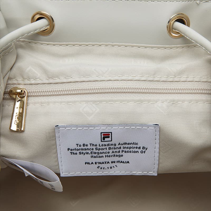 Рюкзак Fila Heritage ПУ (полиуретан) Рюкзак Стандартный Женский Светлый Хаки - изображение 4