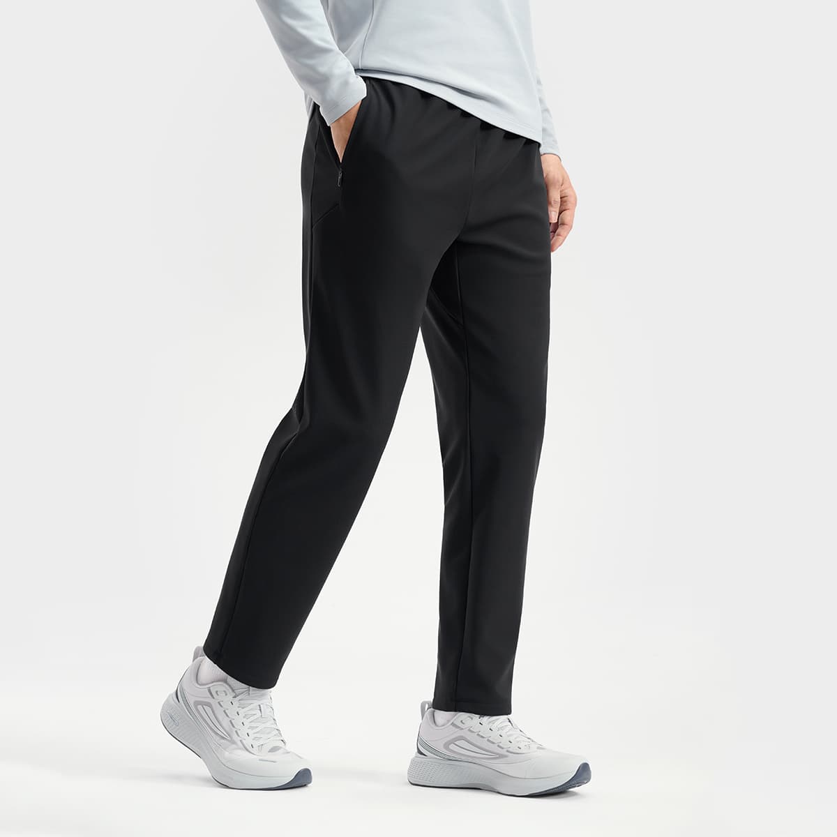 Штаны FILA Фитнес Коллекция с флисовой подкладкой термический минимализм комфортный универсальный - изображение 6
