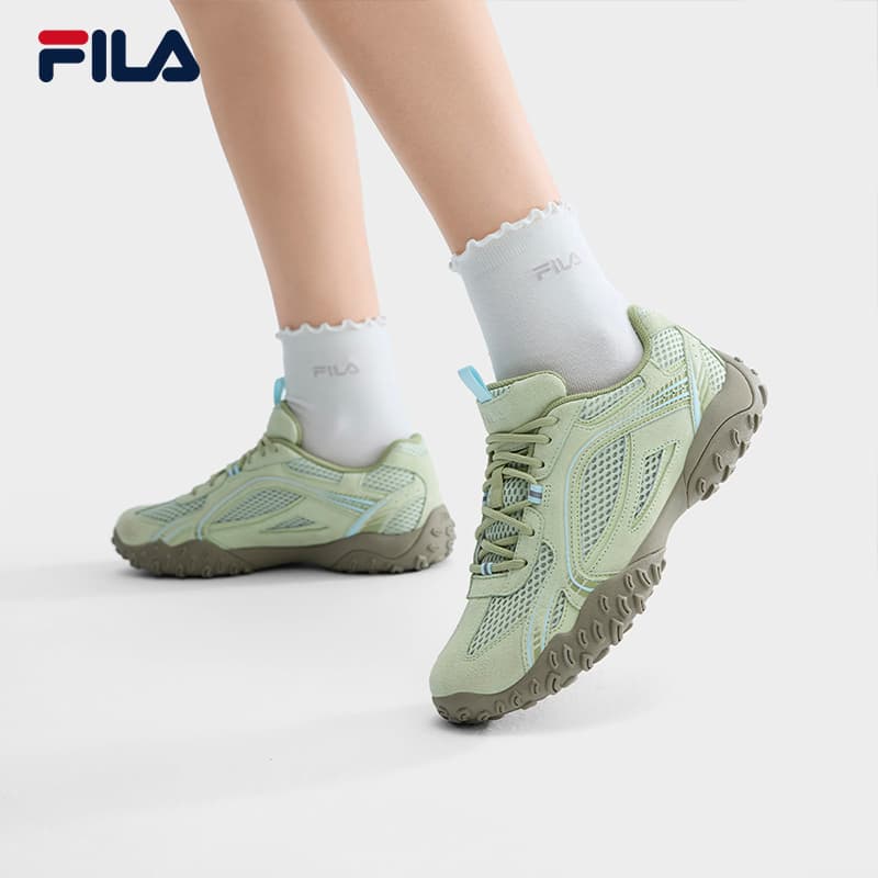 Кроссовки fila ORIGINALE Ballet Shoes Повседневная обувь Low Топ Грушевое дерево Зелёный Женские - изображение 7