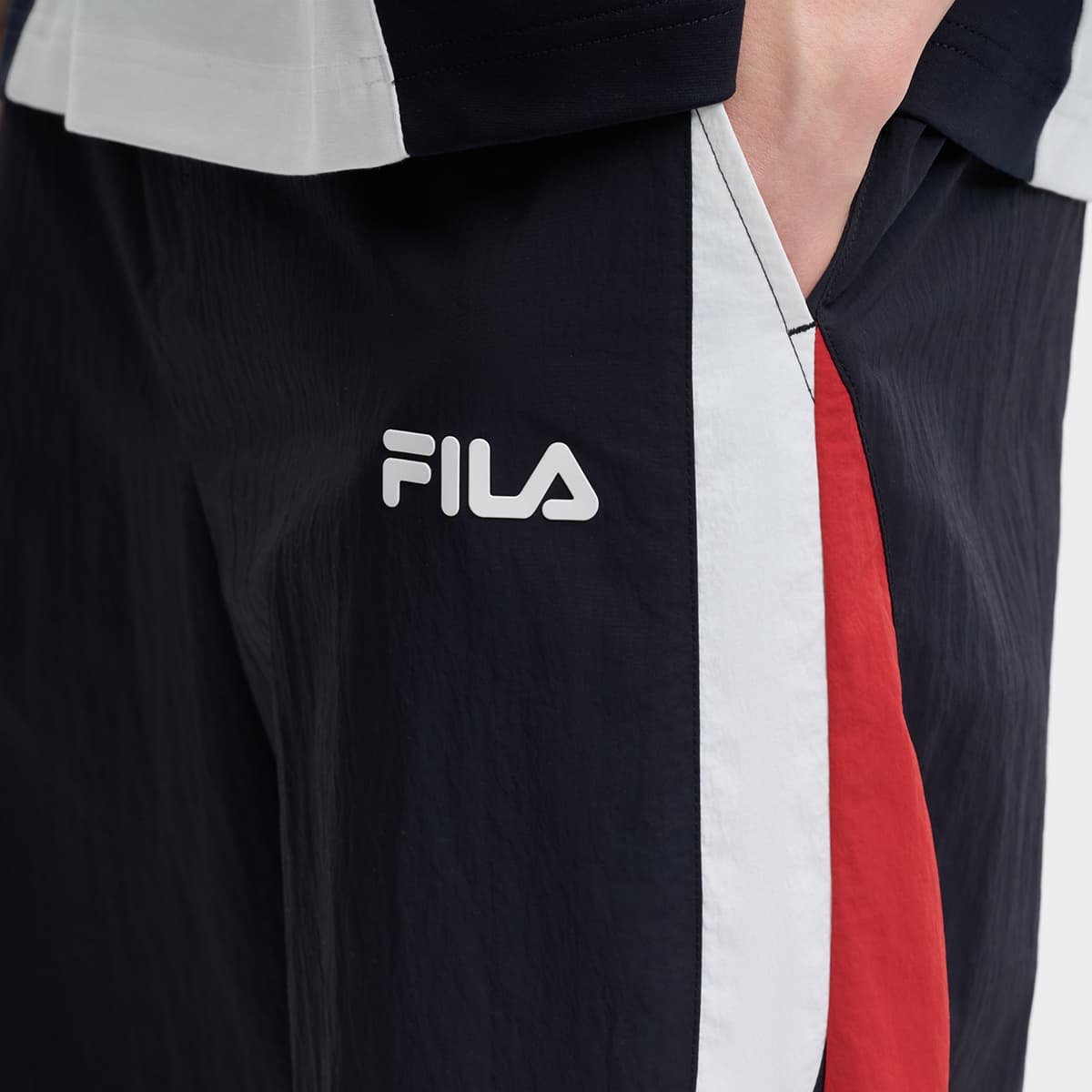 Штаны FILA Повседневные брюки Мужской Легендарный синий - изображение 7