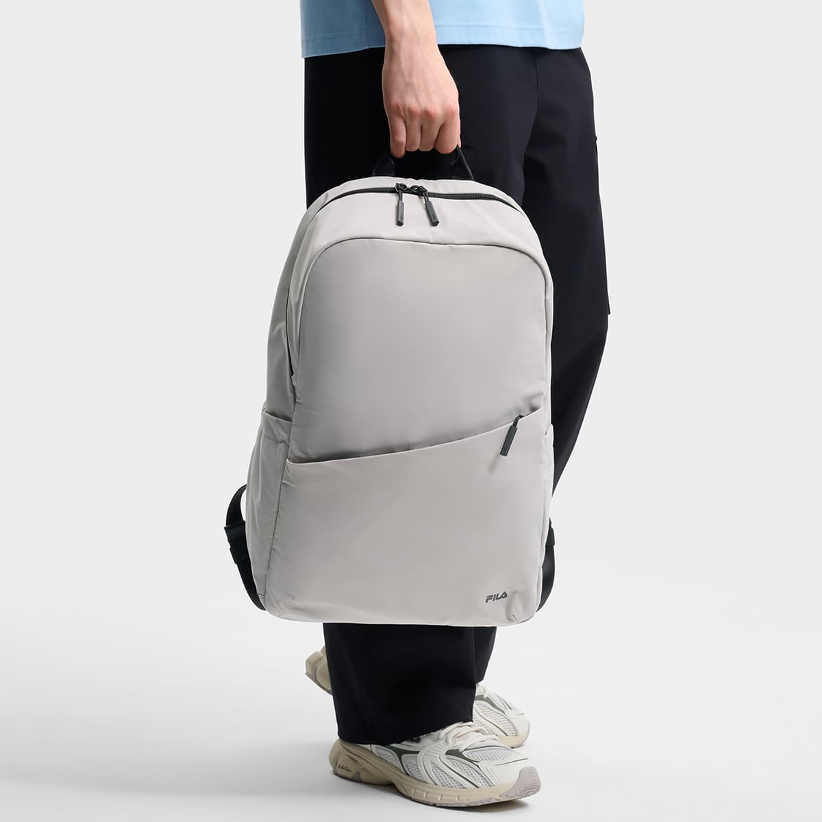Рюкзак FILA ORIGINALE Ткань Рюкзак Стандартный (Standard) Мужской Опал Серый - изображение 6