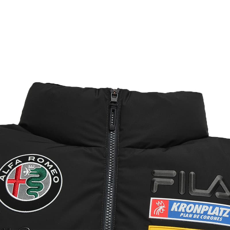 Зимняя куртка FILA SKI Пуховик Мужской Нефритовый белый - изображение 4