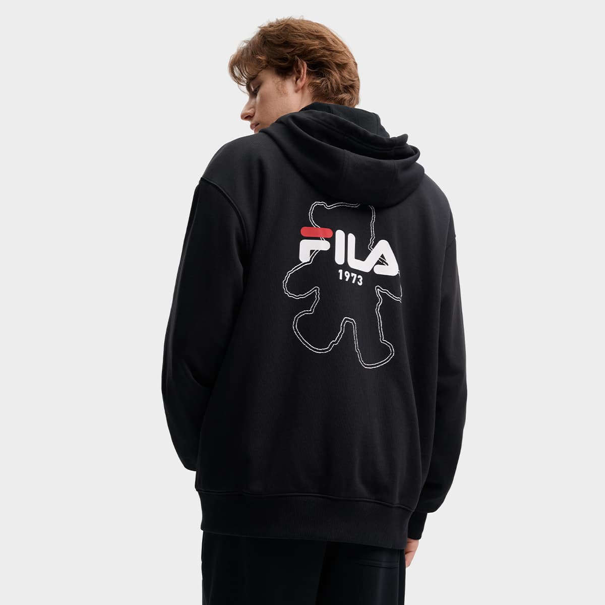 Кофта FILA Свитшот Унисекс Глубокий черный - изображение 4