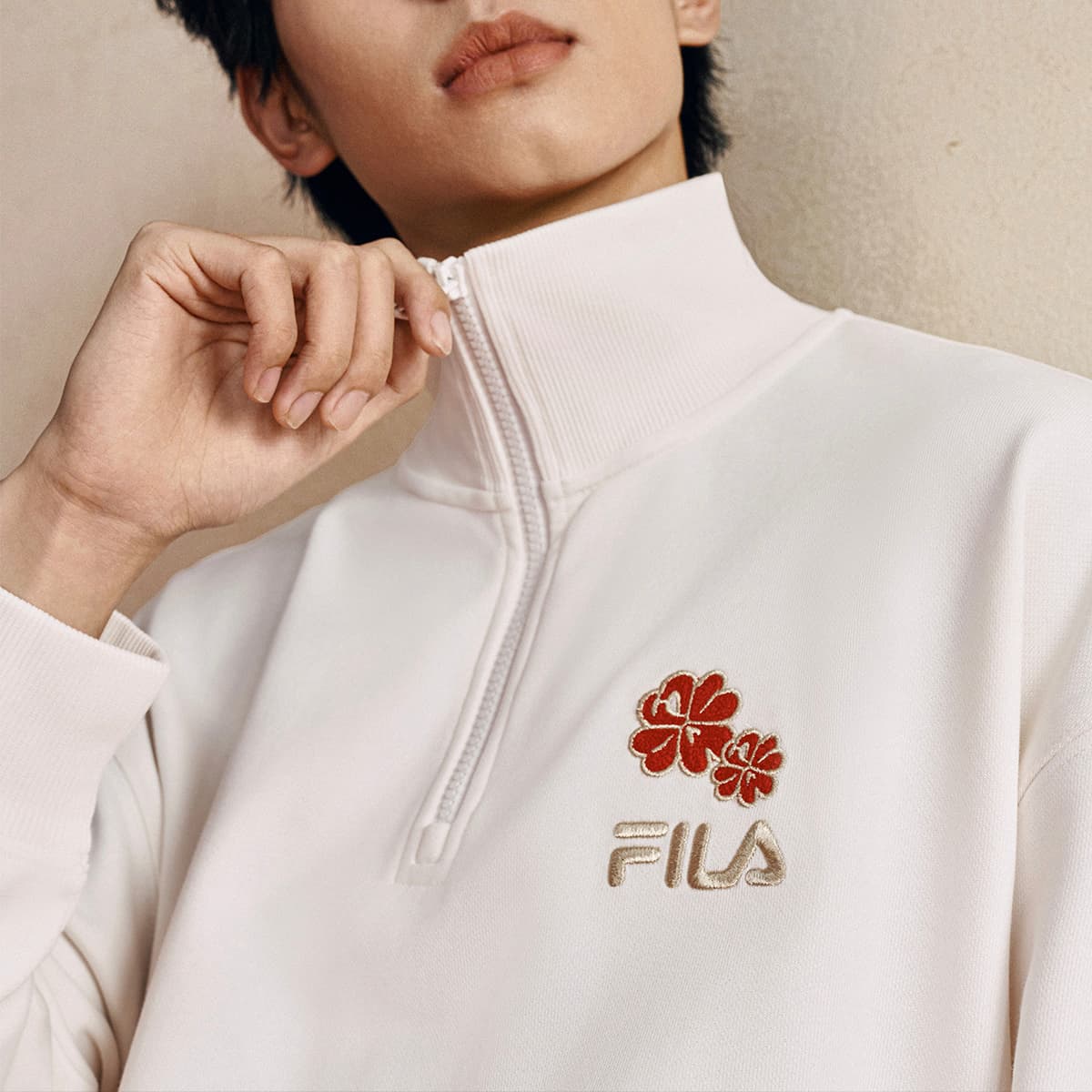 Худи FILA ORIGINALE Толстовка Унисекс Парово-Белый - изображение 5