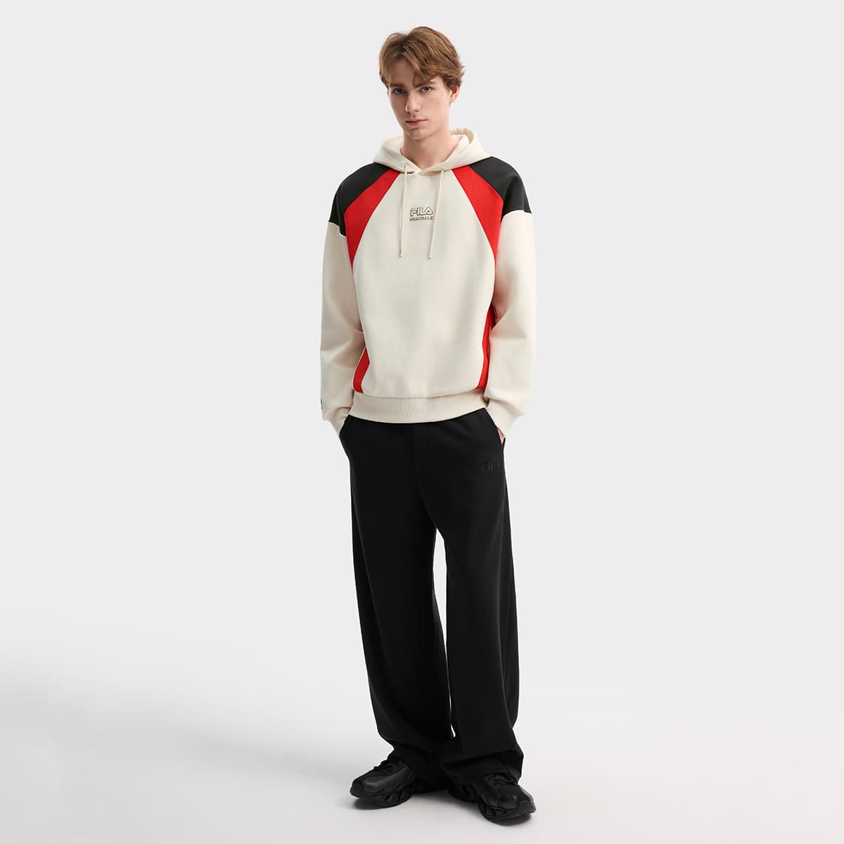 Худи FILA ORIGINALE Толстовка Мужское Миндально-хаки - изображение 6