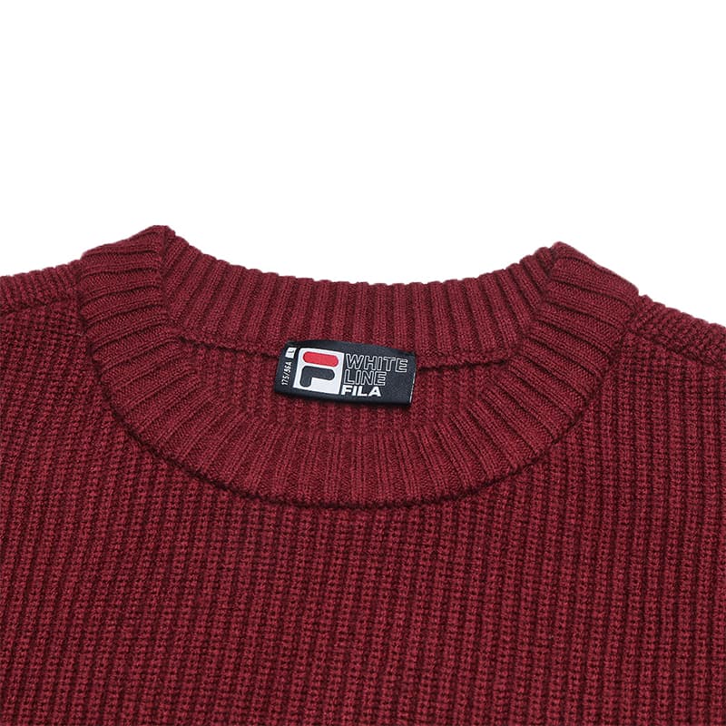 FILA ORIGINALE Темная Умбра Бургунди Унисекс Трикотаж - изображение 3