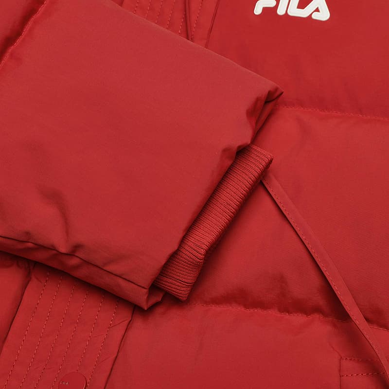 Пуховик Fila Heritage Пуховик Женские Красный ритм - изображение 7