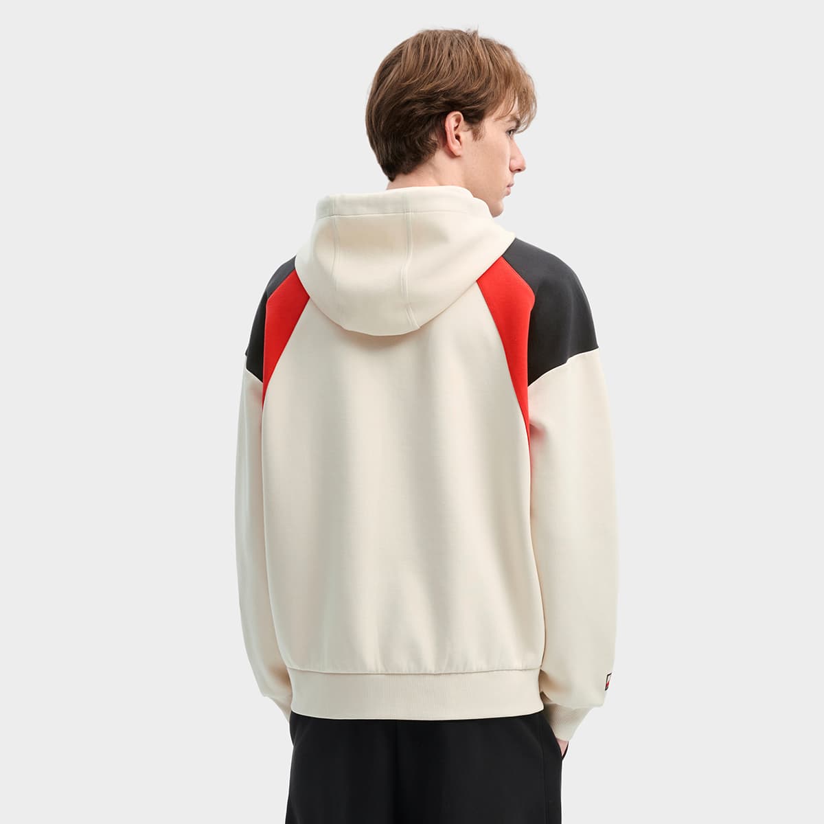 Худи FILA ORIGINALE Толстовка Мужское Миндально-хаки - изображение 4