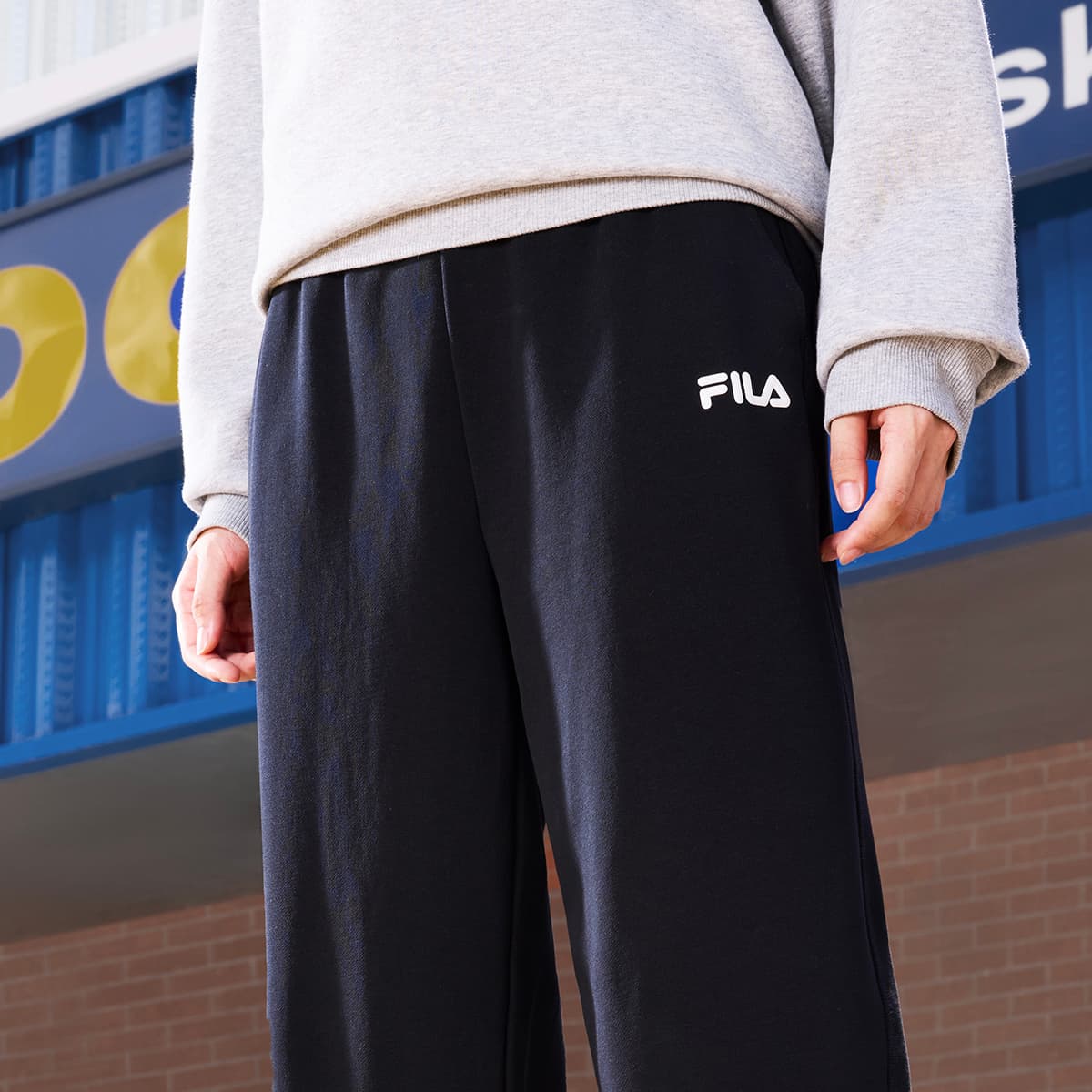 Штаны FILA ORIGINALE Спортивные трикотажные брюки Унисекс - изображение 7