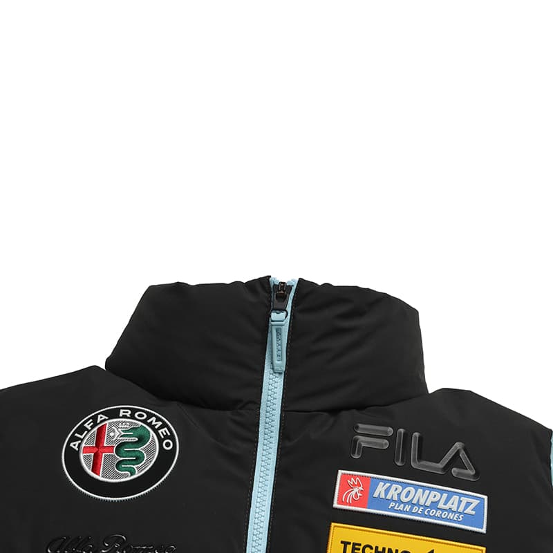 Пуховик FILA SKI Пуховик Женские Промытый деним синий - изображение 3