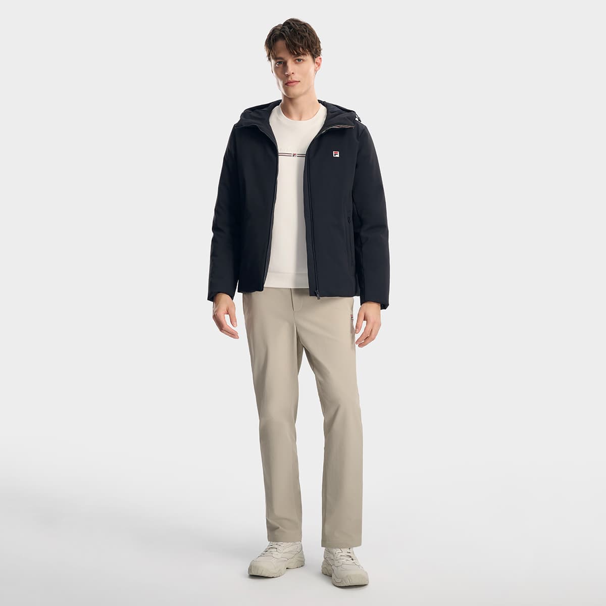 Зимняя куртка Fila Heritage Пуховик Мужской Легендарный синий - изображение 6