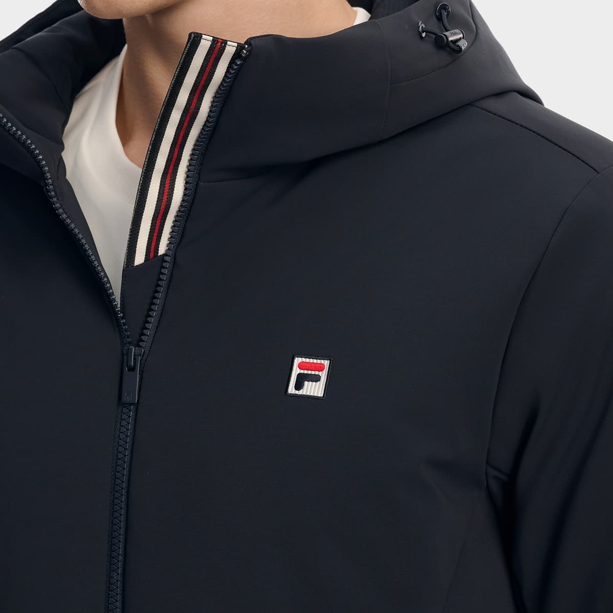 Зимняя куртка Fila Heritage Пуховик Мужской Легендарный синий - изображение 7