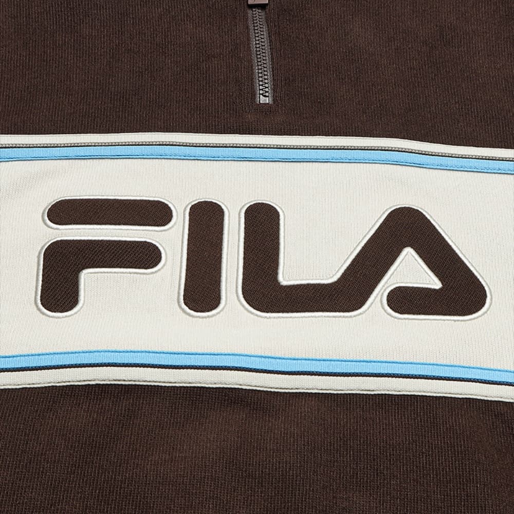 Худи FILA ORIGINALE Толстовка Женское Темный Земляной Тон - изображение 5