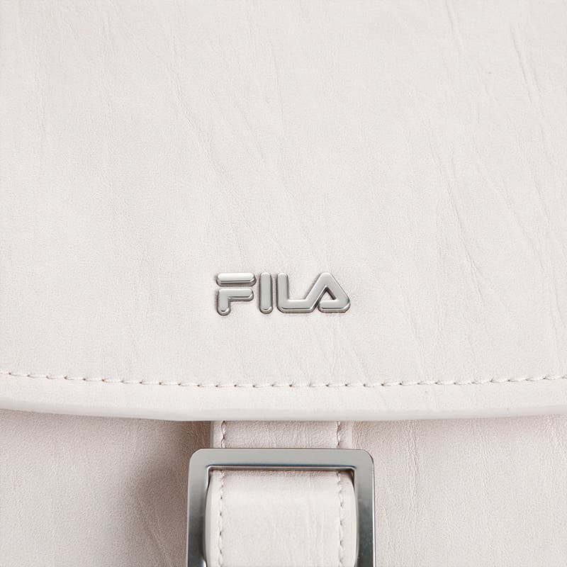 Рюкзак FILA белый ПУ (полиуретан) Рюкзак Сумка через плечо Women's White - изображение 6