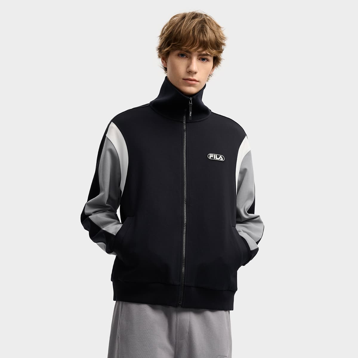 Куртка FILA ORIGINALE Мужские черные куртки - изображение 3