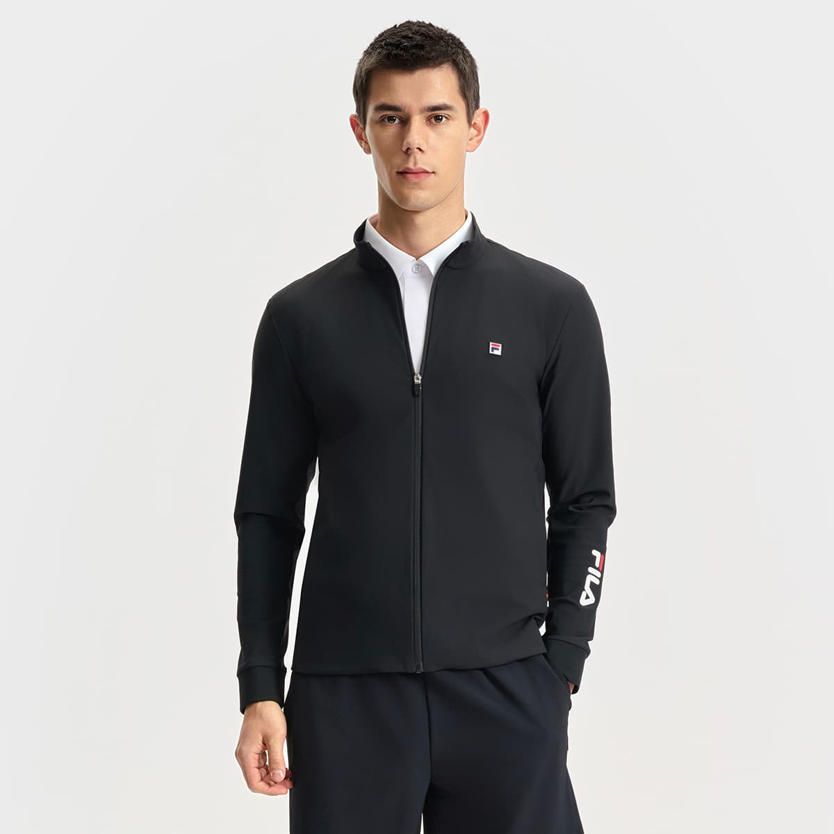 Куртка FILA Мужские черные куртки - изображение 4