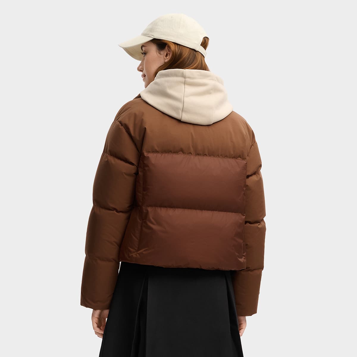 Пуховик FILA Пуховик Женские Мулан Коричневый - изображение 4