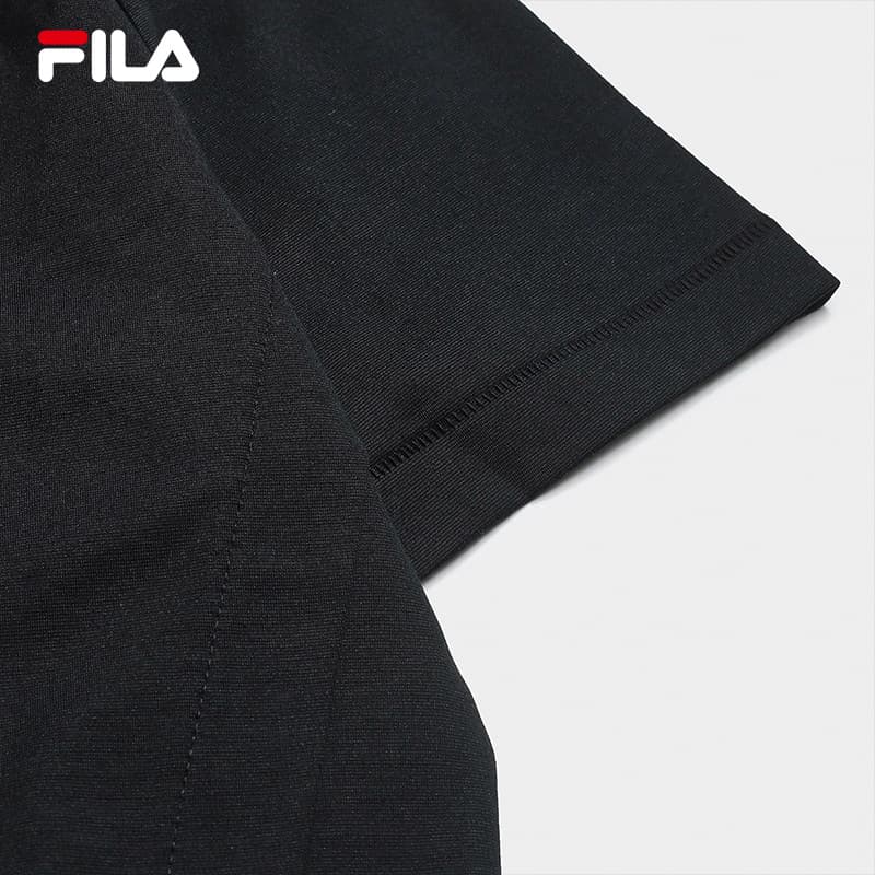Футболка FILA MILANO Глубокий черный Женские T-рубашки - изображение 3