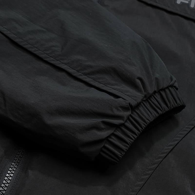 Зимняя куртка пуховик FILA ORIGINALE Пуховик Мужской Dark Current Черный - изображение 5