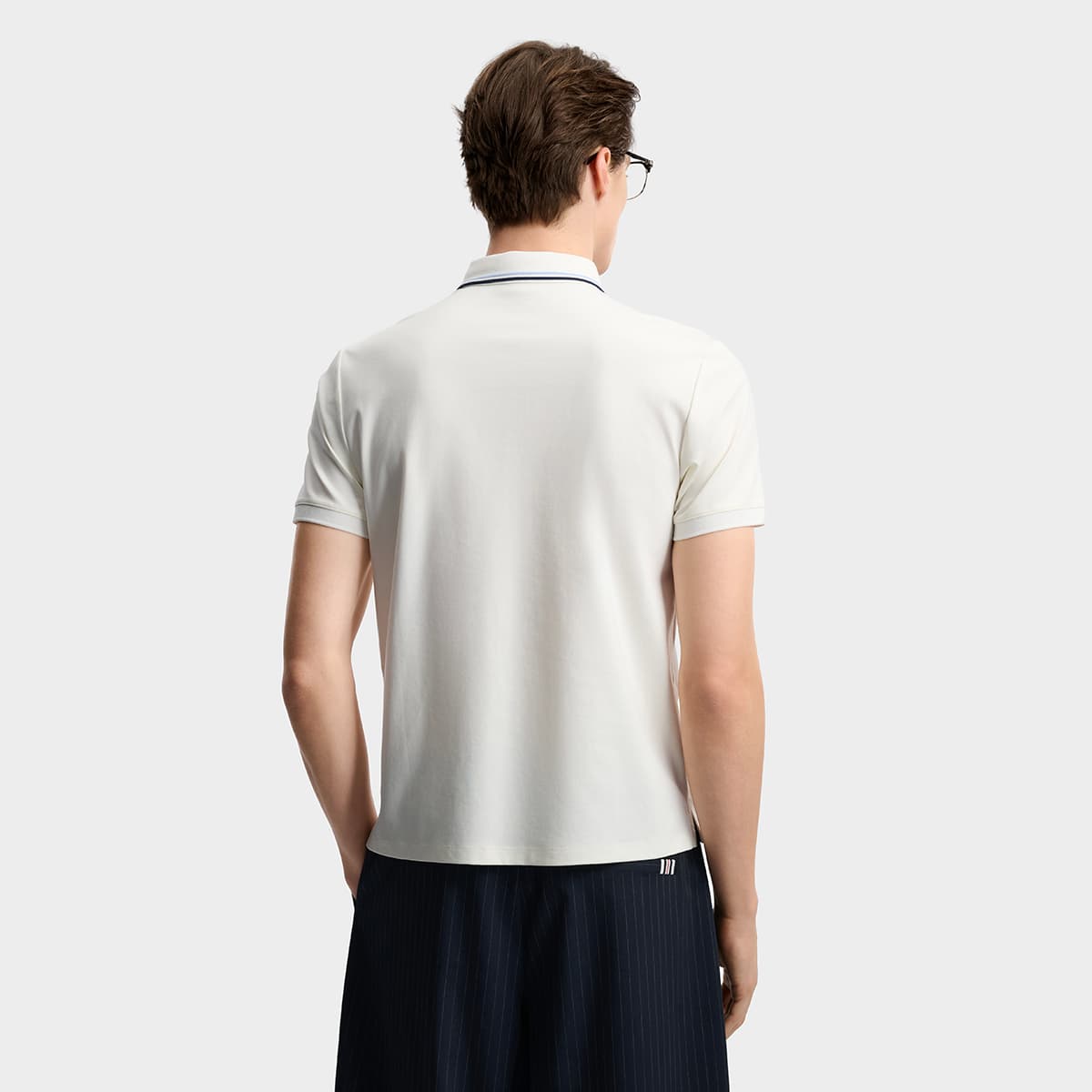 Поло Fila Heritage Cloud White WT Мужская Поло - изображение 4