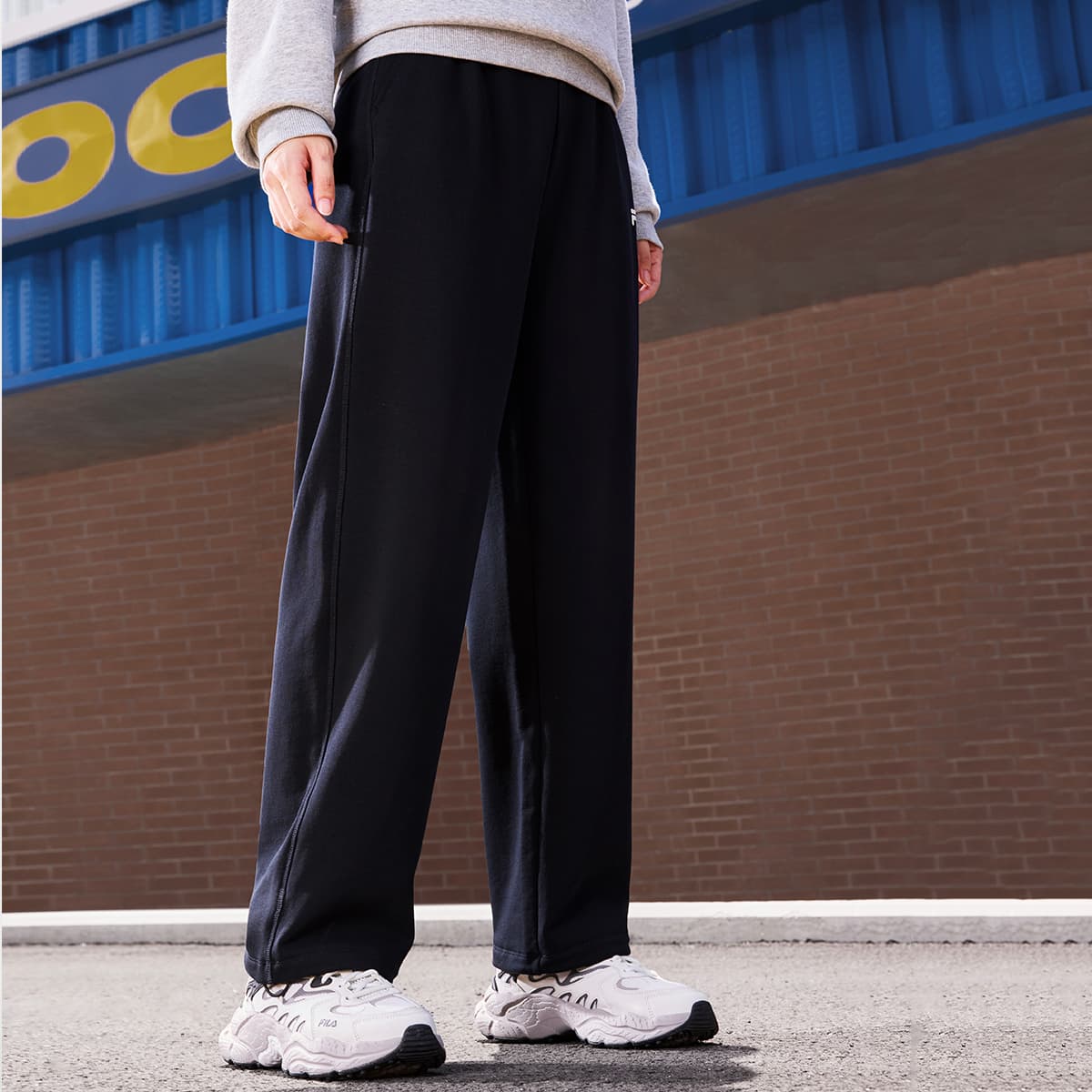 Штаны FILA ORIGINALE Спортивные трикотажные брюки Унисекс - изображение 5