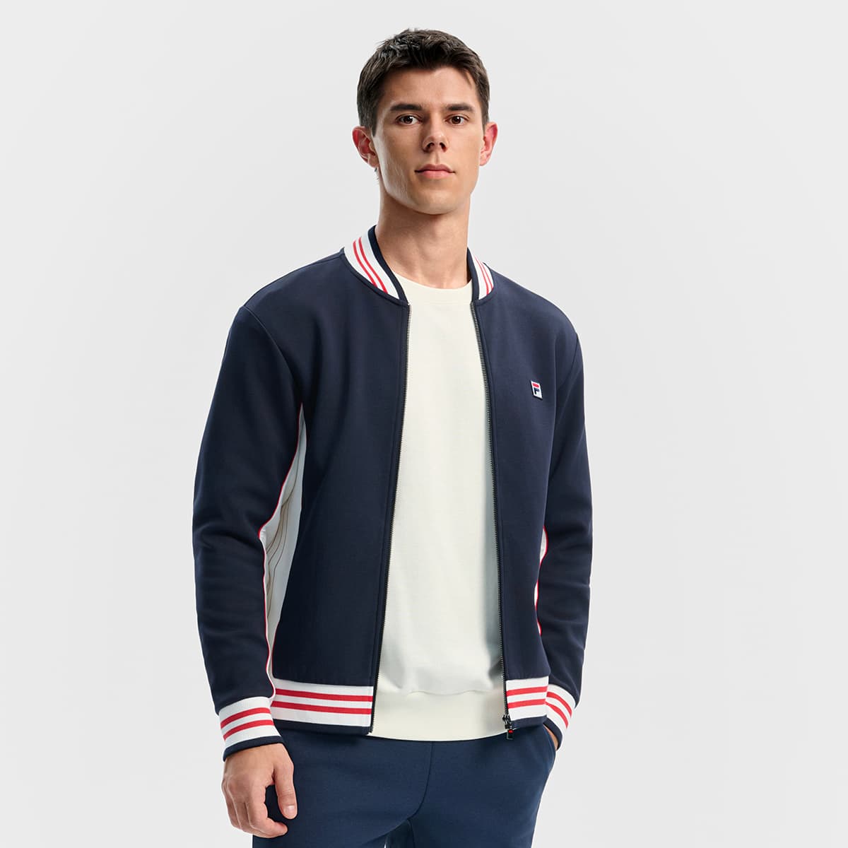 Куртка FILA RD Королевский Синий Мужская Куртка - изображение 6