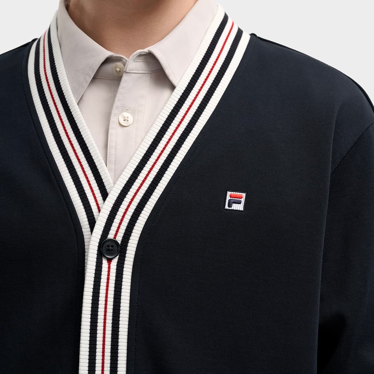 Fila Heritage Трикотаж Мужской Легенда Синий - изображение 7
