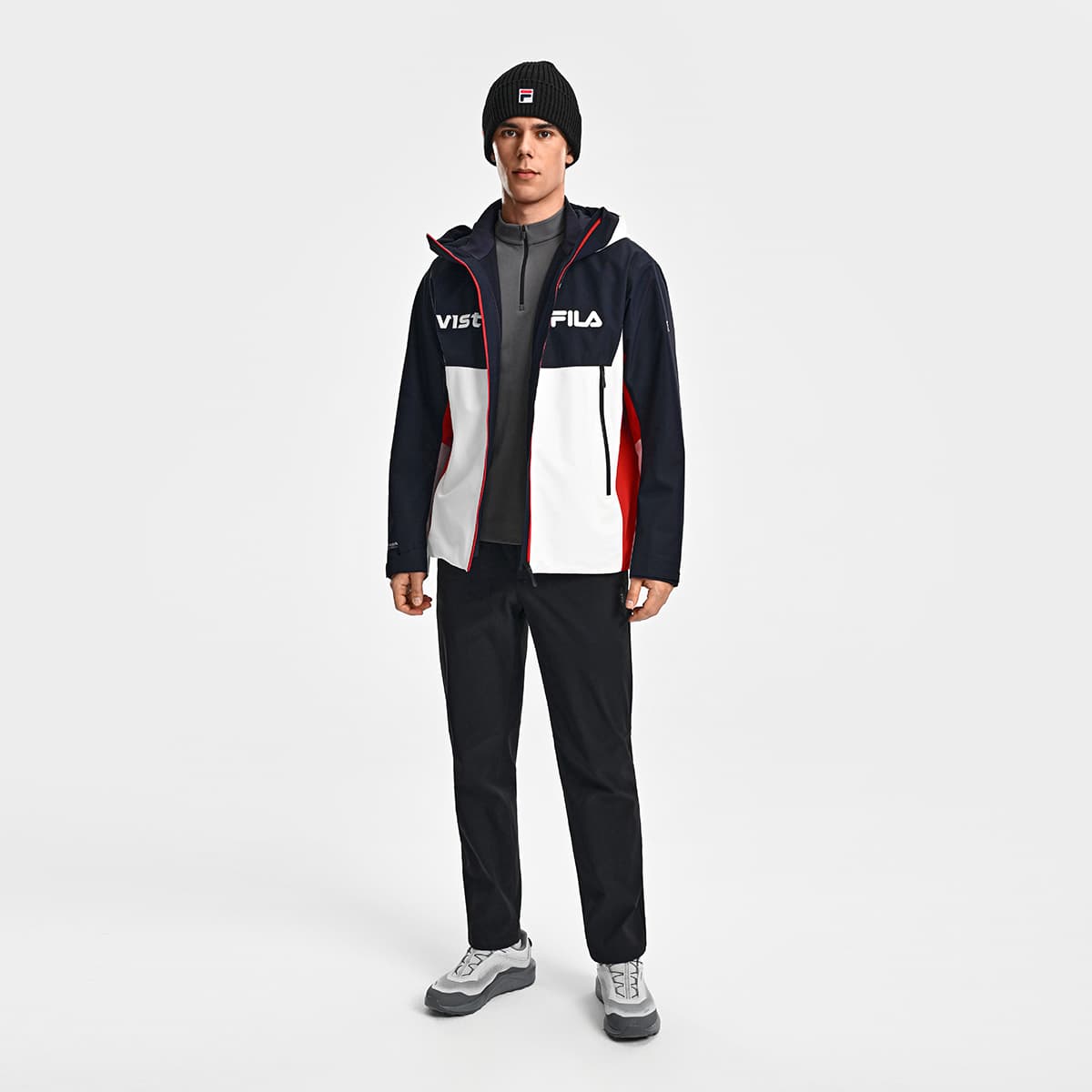 Демисезонная куртка FILA EXPLORER Водонепроницаемый и Ветрозащитный для сохранения тепла Ветровка Мужская - изображение 6