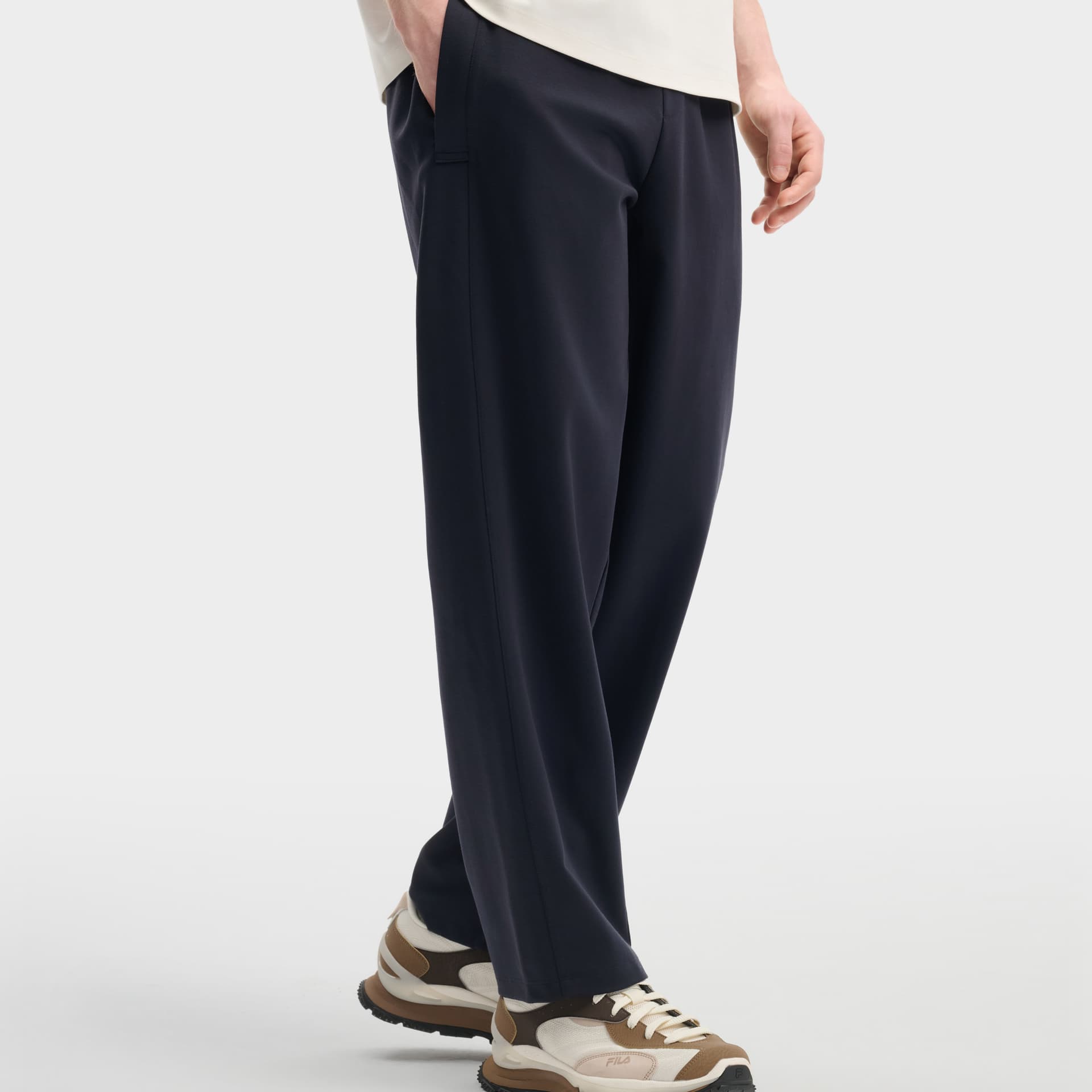 Штаны FILA Heritage Легенда Синий Мужские Повседневные Штаны - изображение 4