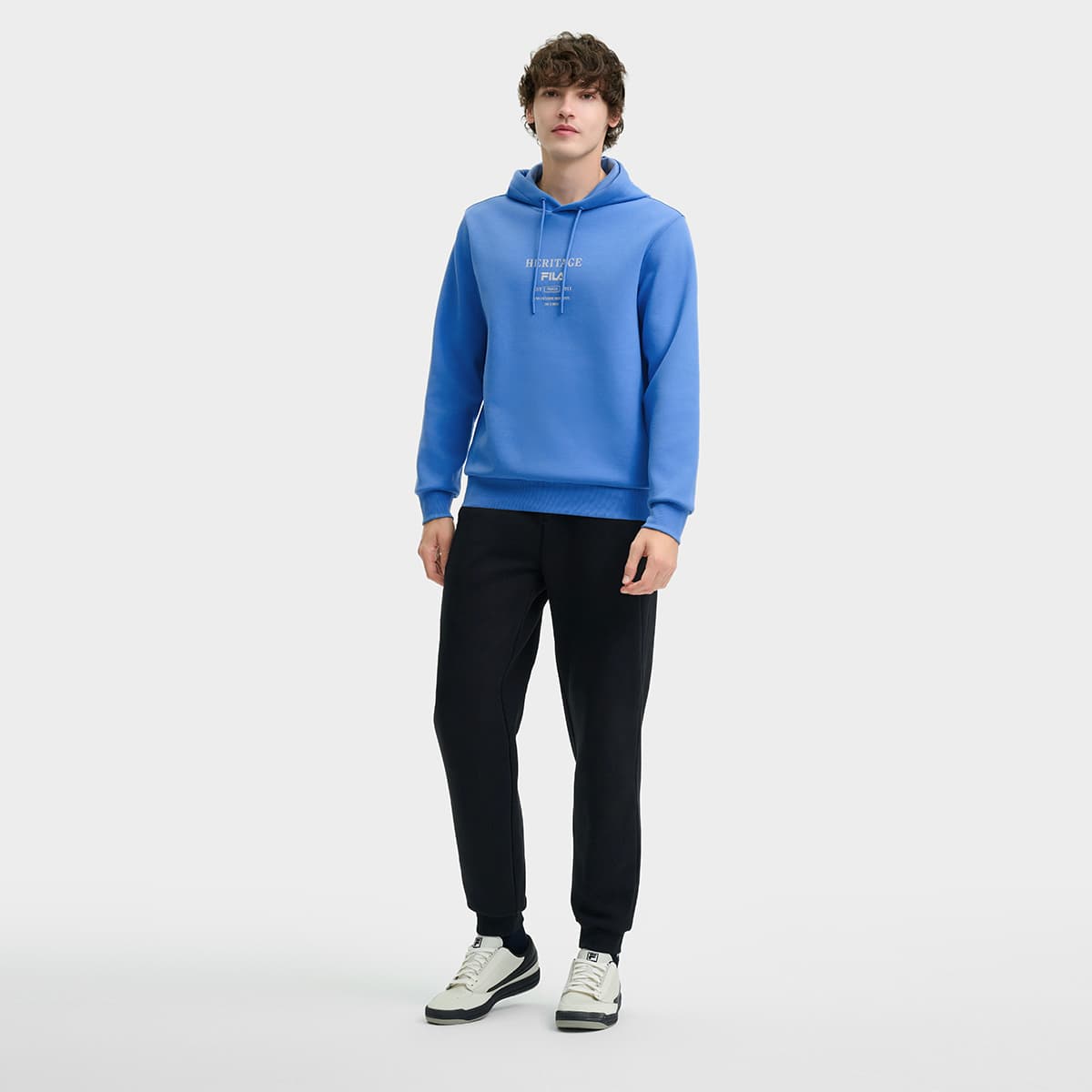 Штаны Fila Heritage Collection с флисовой подкладкой повседневный однотонный эластичный манжет длина до щиколотки - изображение 6