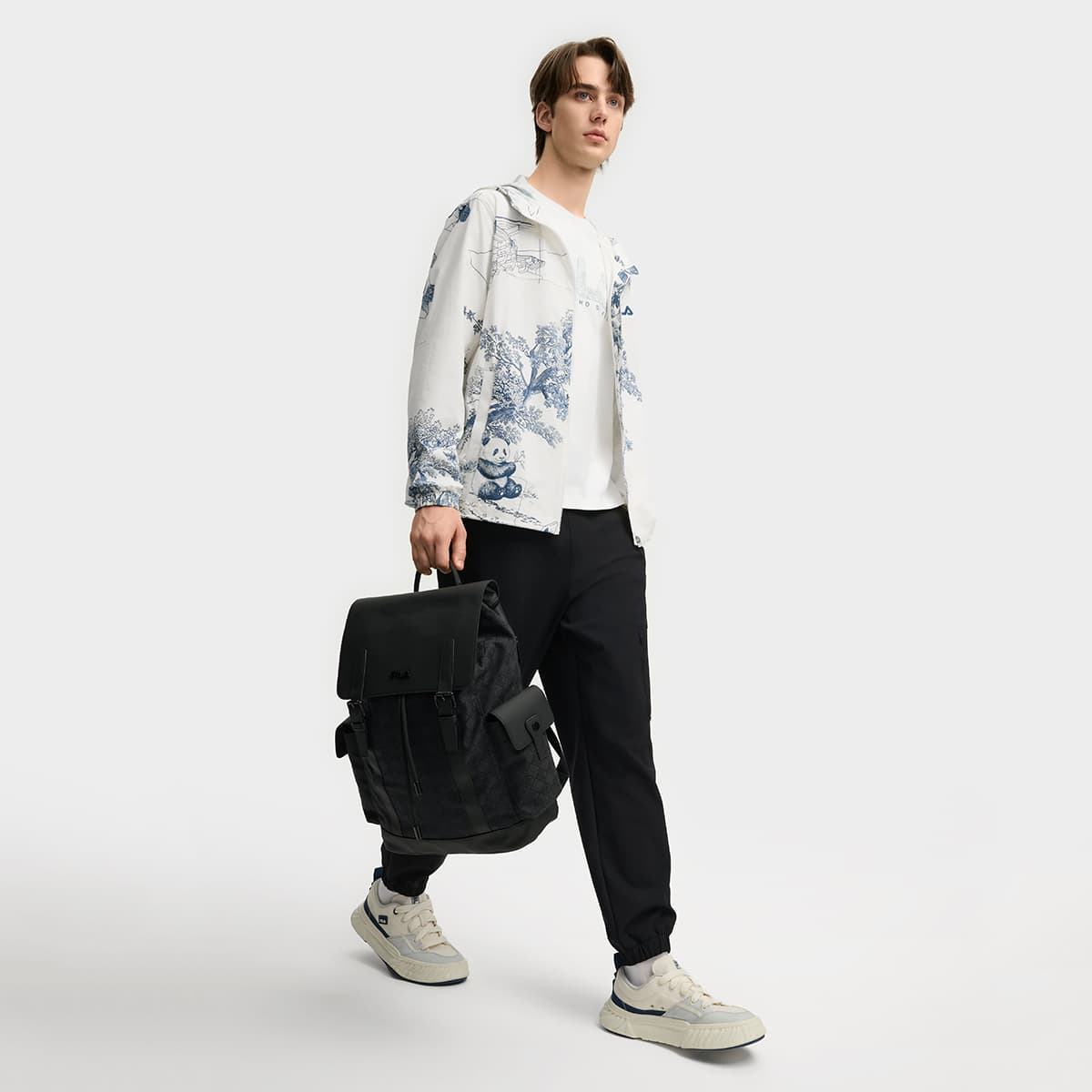 Куртка FILA Heritage Синий Мужской Куртки - изображение 6