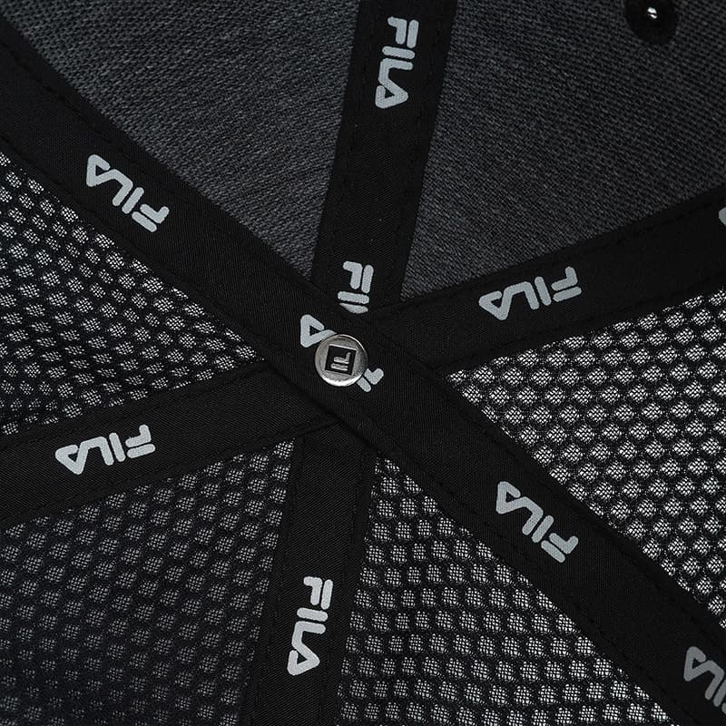 Кепка FILA Фитнес Полиэстеровые Волокна Кепки Унисекс Глубокий Черный - изображение 6