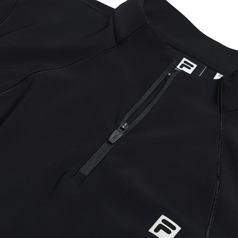 Футболка FILA Explore T Рубашка Женская Темно-Черная - изображение 5