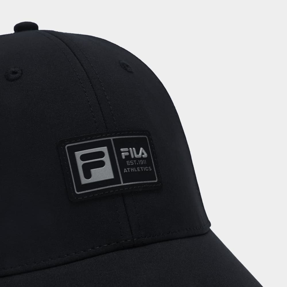 Кепка FILA ATHLETICS Полиэстеровые кепки из полиэстерового волокна унисекс глубокий черный - изображение 4