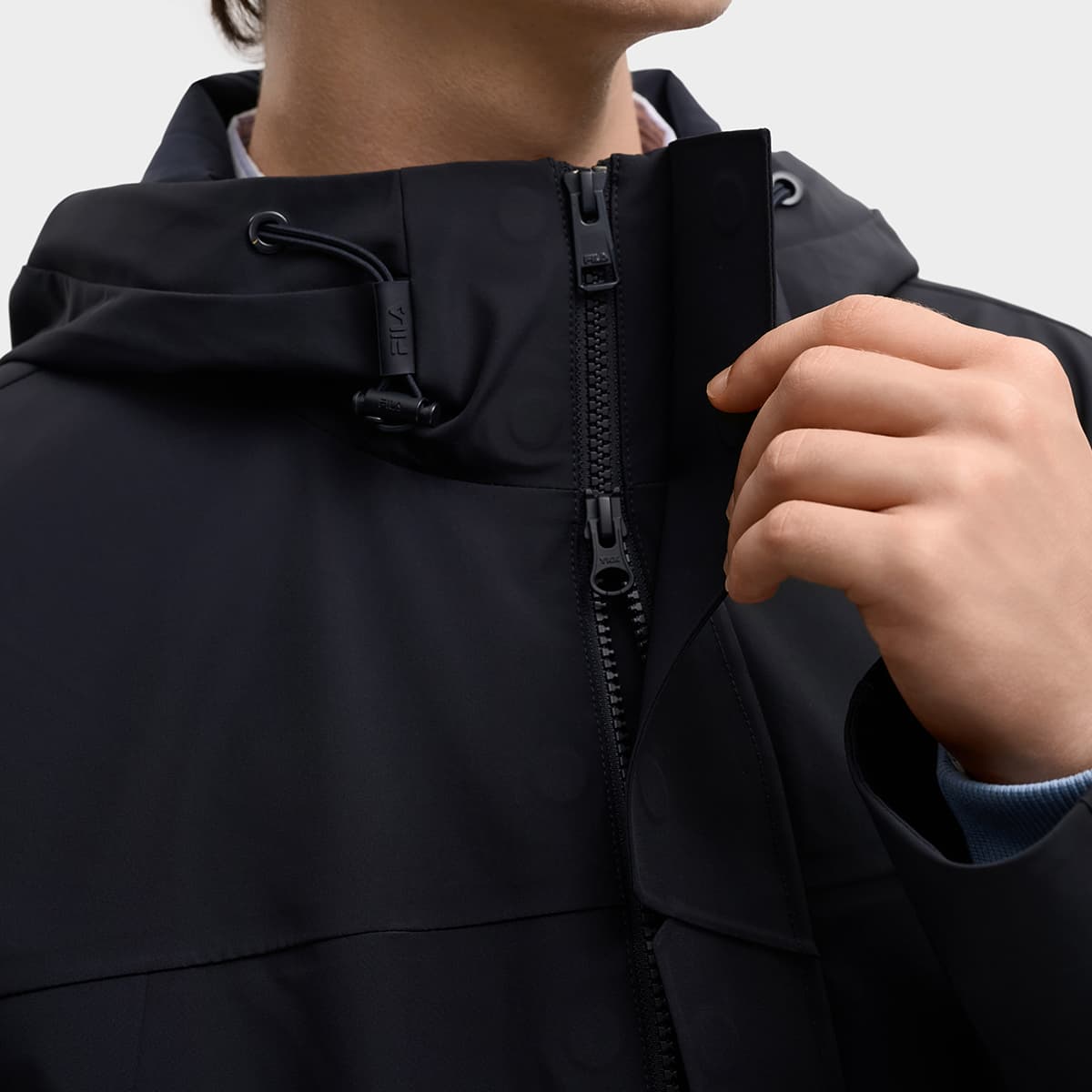 Куртка Fila Heritage Куртка Мужская Легенда Синий - изображение 4