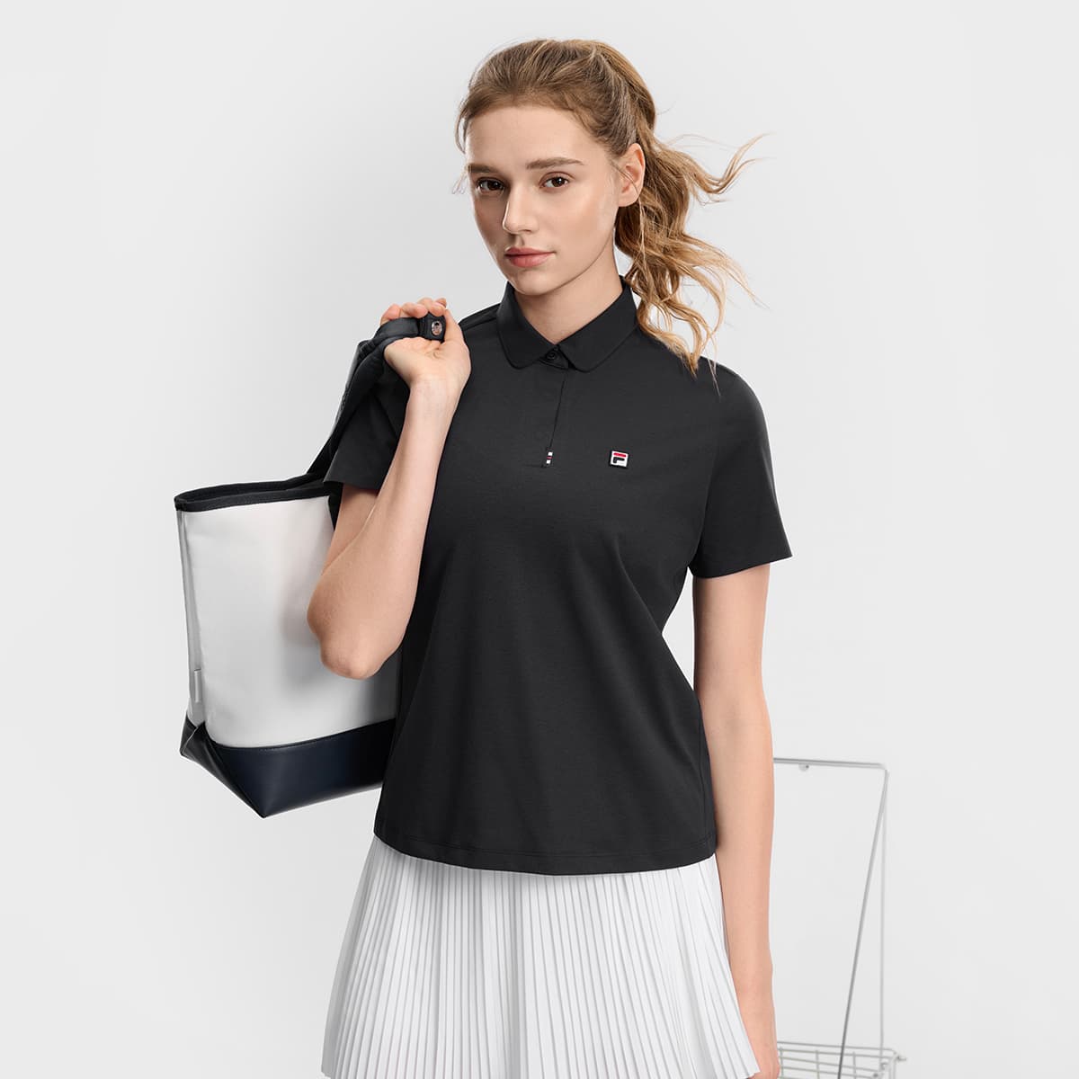 FILA Теннис Поло Женское Легенда Синий - изображение 8