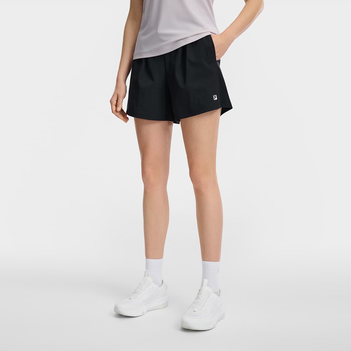 fila Фитнес Спортивные шорты Женские Черный - изображение 4